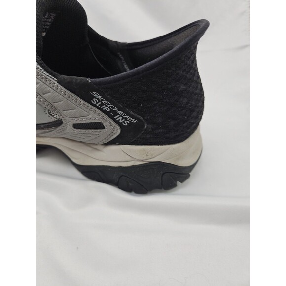 Skechers Slip Ins After Burn Ridgeburn Shoes Gray Mens Size 12 main image 7